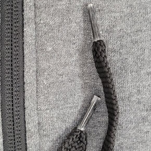 NIKE Dri-Fit Training Zip Hoodie M/L 22x28 Swoosh Embroidered Tech-Fleece - Picture 16 of 16